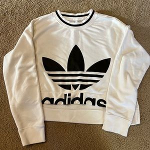 Adidas crop sweatshirt